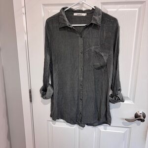 Love 83 gray button dow